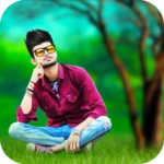 nature photo frame - ai backgr android application logo